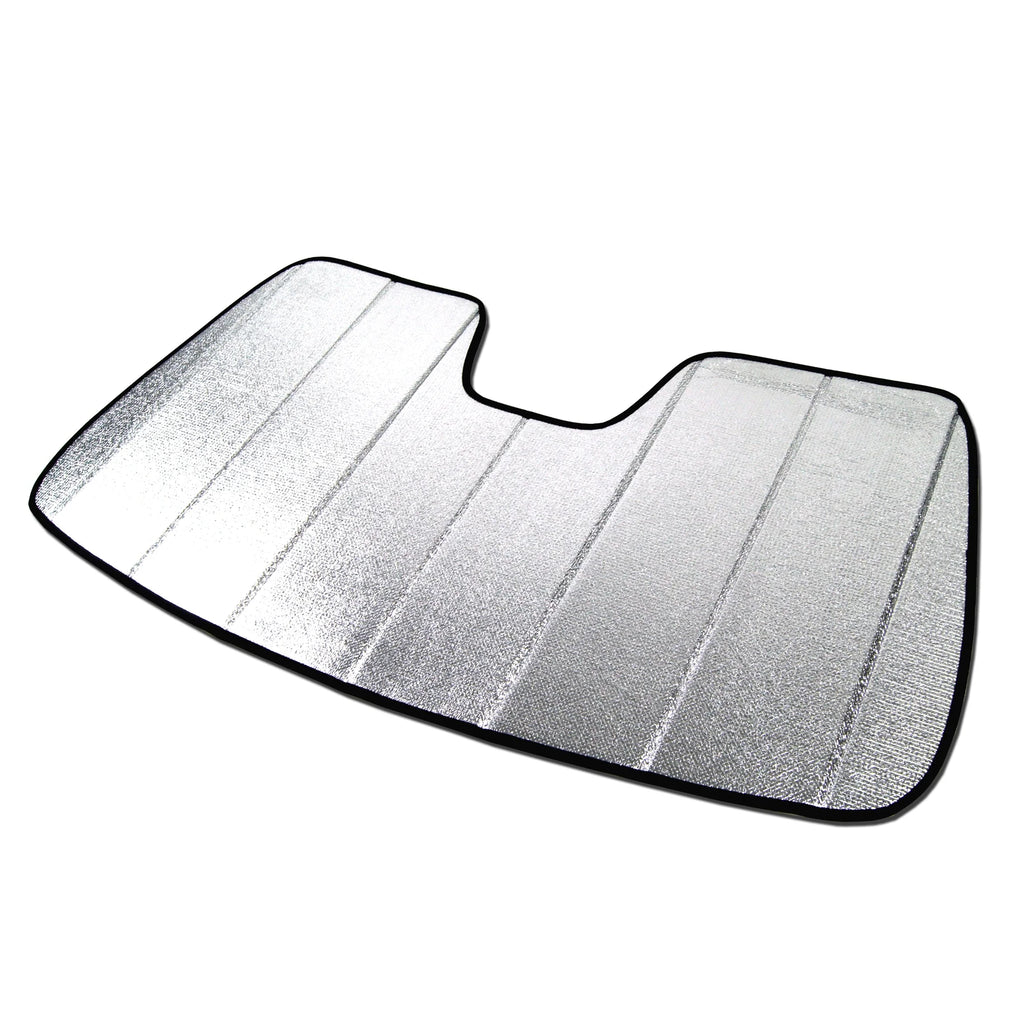 Silver and Grey Windshield Sun Shade Protector for 2018-2021 Toyota Tundra, 1 pcs Set L164