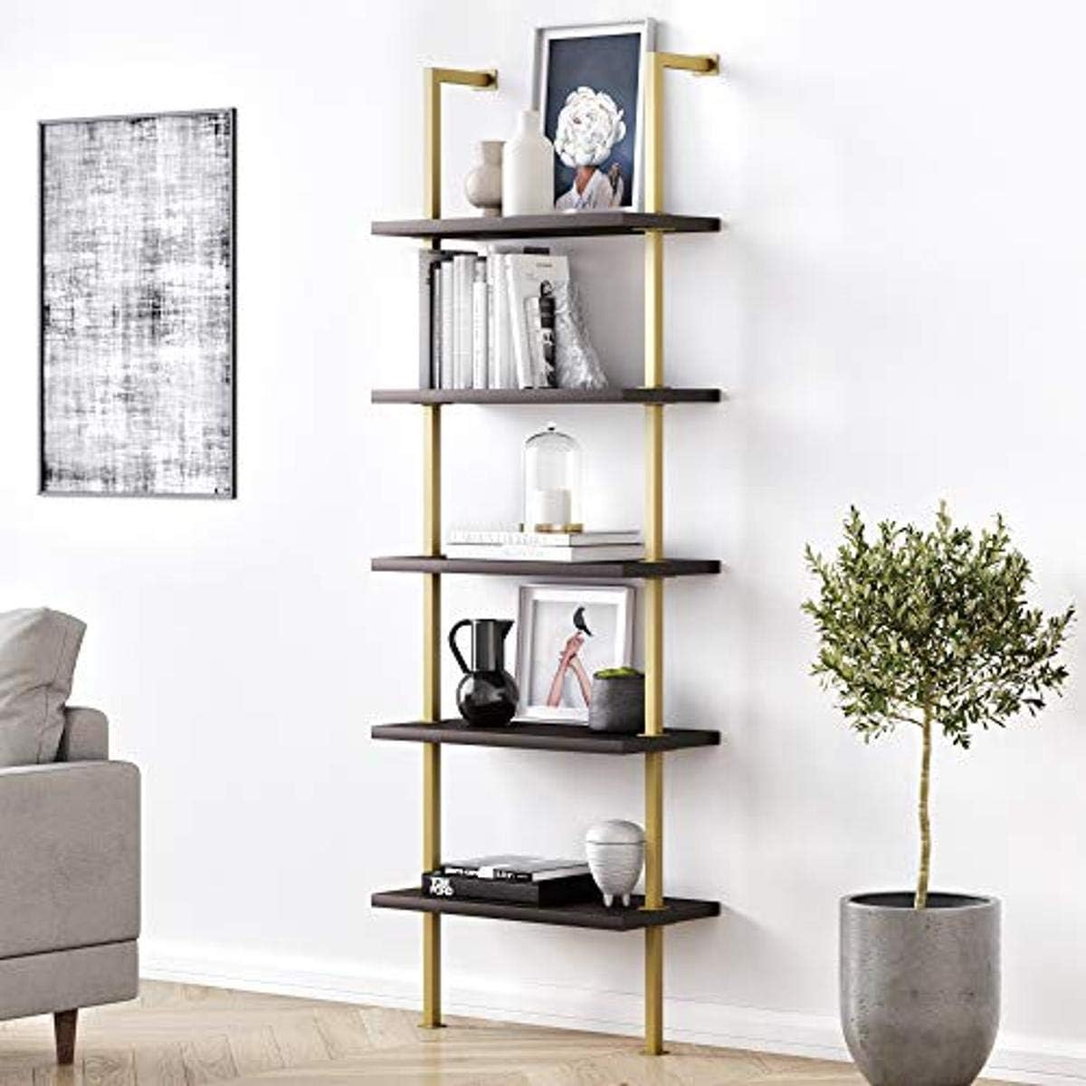 5-Shelf Modern Bookcase Y993
