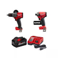 18-Volt Lithium-Ion Brushless Cordless Hammer Drill Impact Driver X9919