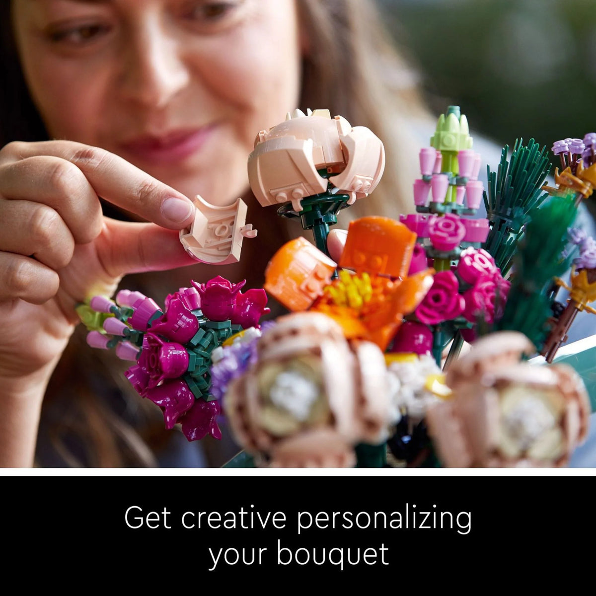 Artificial Flower Bouquet Building Set I1968