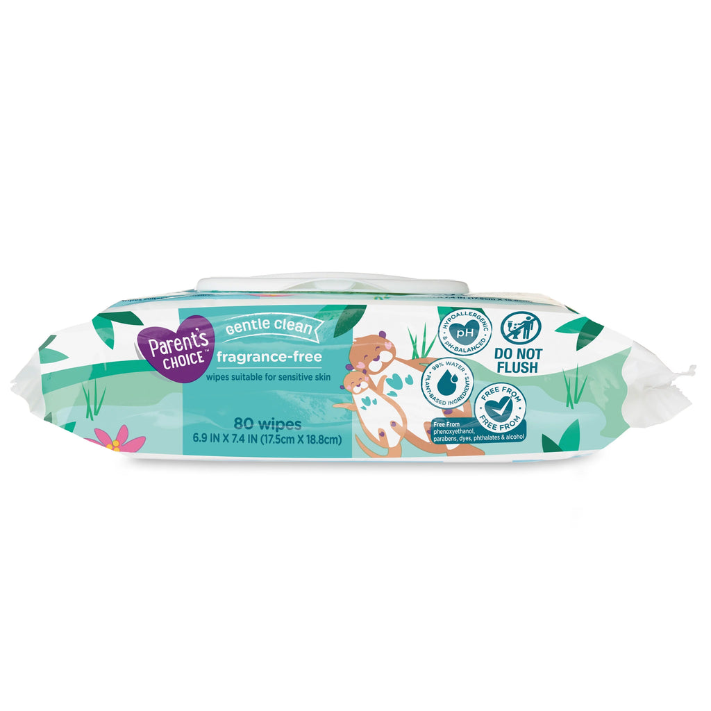 80 Count Fragrance Free Baby Wipes P99890