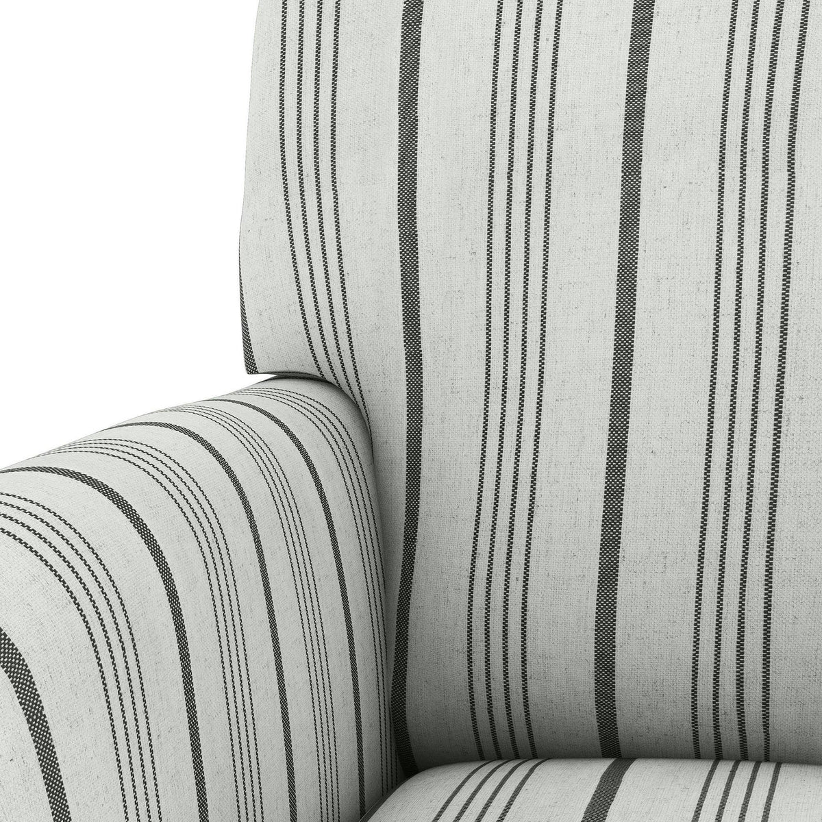 Dark Gray Polyester Blend Armchair X7599