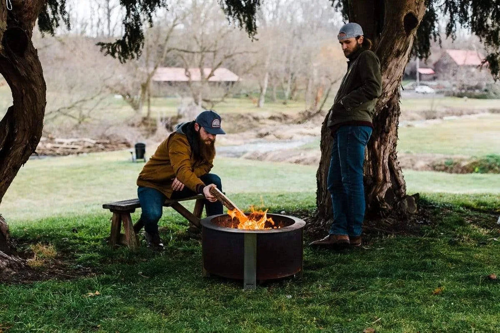 24 Smokeless Corten Steel Fire Pit X980
