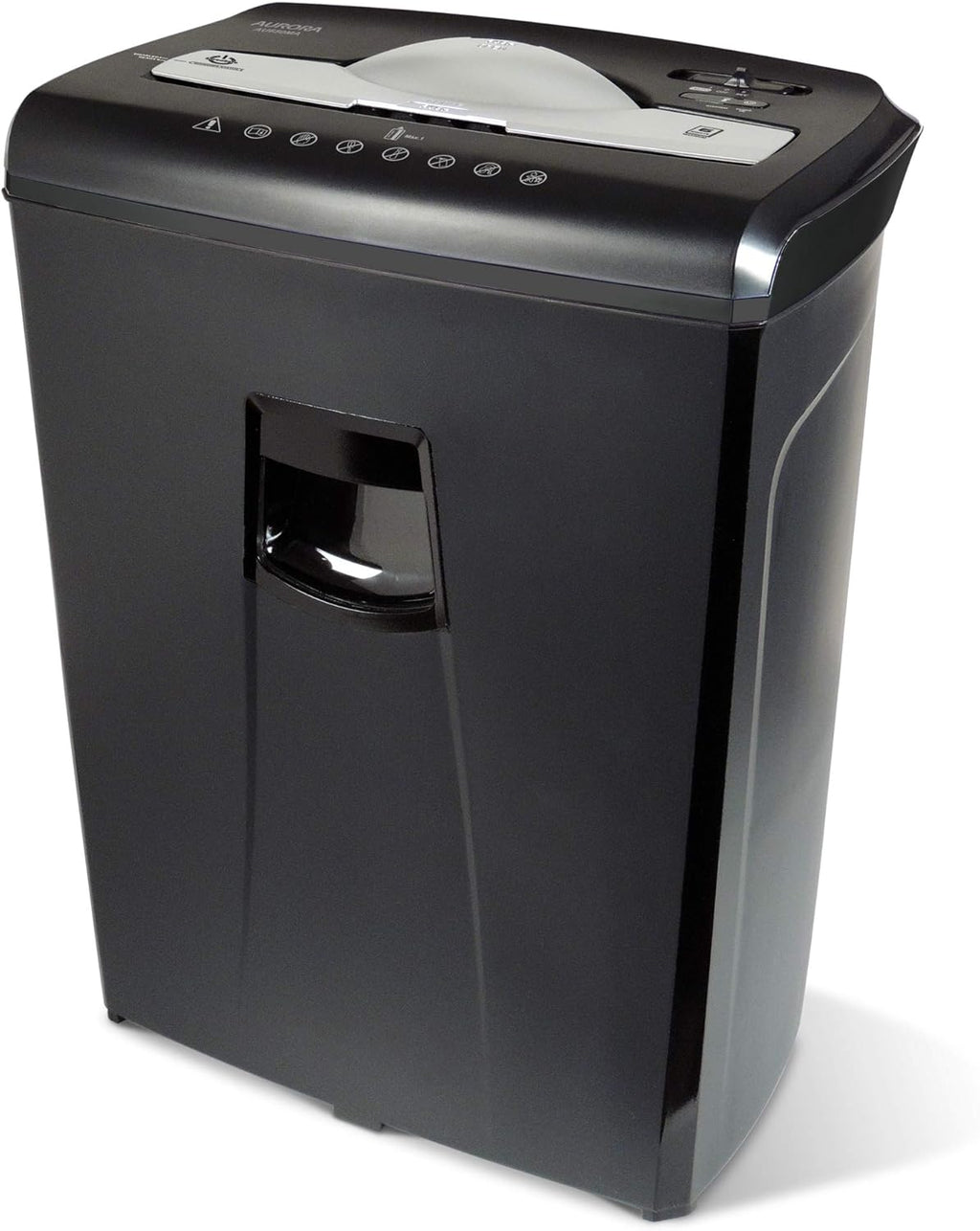 10-Sheet Micro-Cut Paper CD Credit Card Shredder with Pullout Basket W5082
