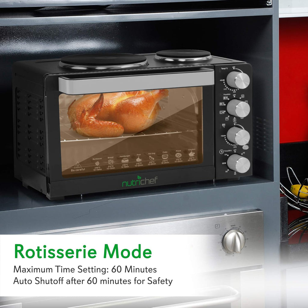 30 Quart Convection Oven with 2 Burner Cooker G484949
