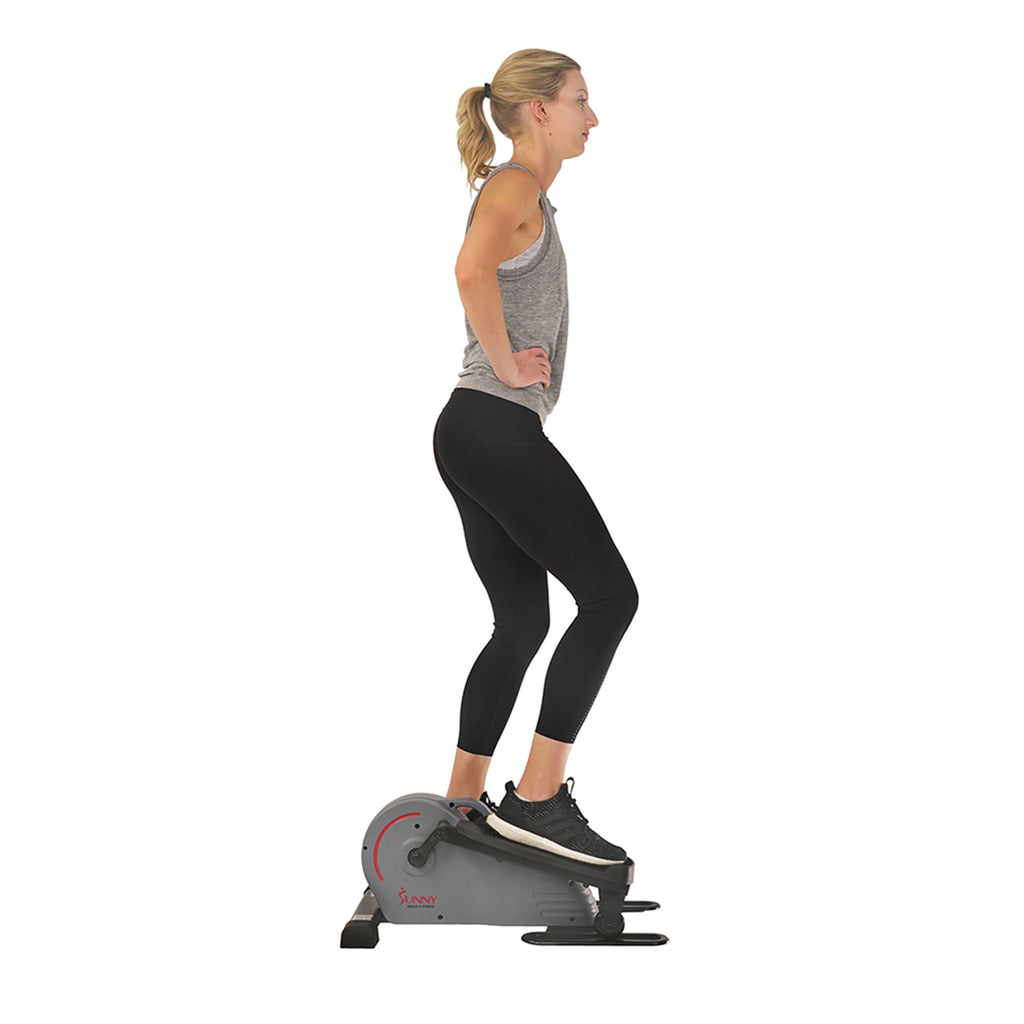 Compact Magnetic Standing Elliptical Machine with Handlebars U624