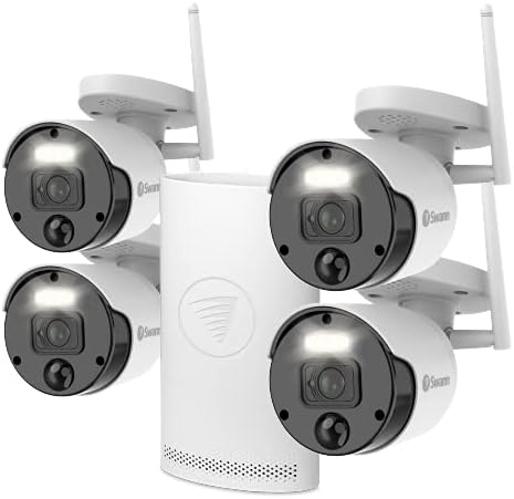 4 Camera 4 Channel 1080p Wi-Fi NVR Security System with 1TB HDD N2800