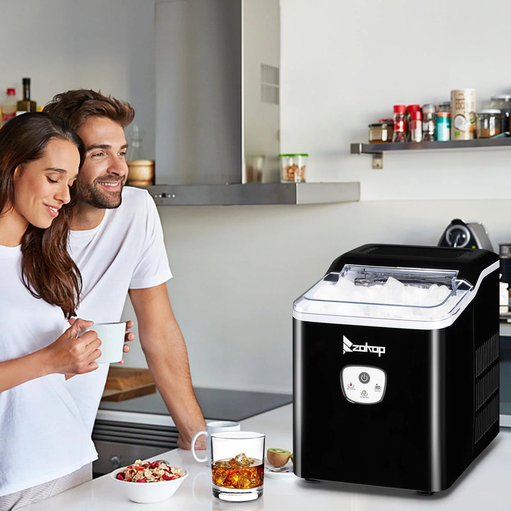 Countertop Portable Electric Ice Maker 26Lbs/24H Black M648735