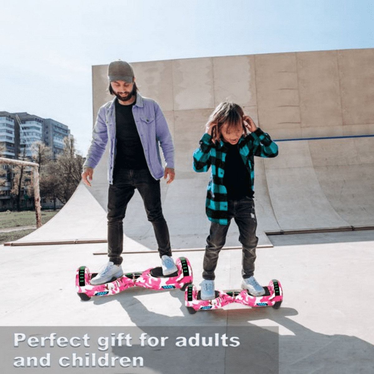 6.5'' Self Balancing Electric Scooter with Bluetooth Speaker and Lights B96797