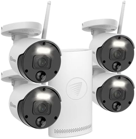 4 Camera 4 Channel 1080p Wi-Fi NVR Security System with 1TB HDD N2800