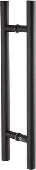 36 inches Solid Stainless Steel Push Pull Door Handle, Matte Black Finish B6738