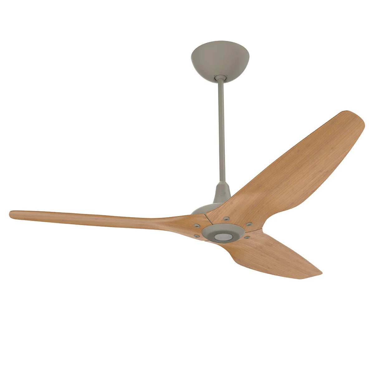 60 Ceiling Fan with Bamboo Blades and Nickel Finish P288231