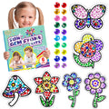 6 Sheets Gem Art Diamond Painting Kits for Kids E842