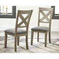 Wire-Brushed Side Chair (Set of 2) Y435