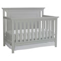 4-in-1 Convertible Crib, Misty Grey Q393