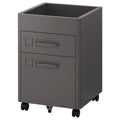 Dark Gray Drawer Unit on Casters X25753