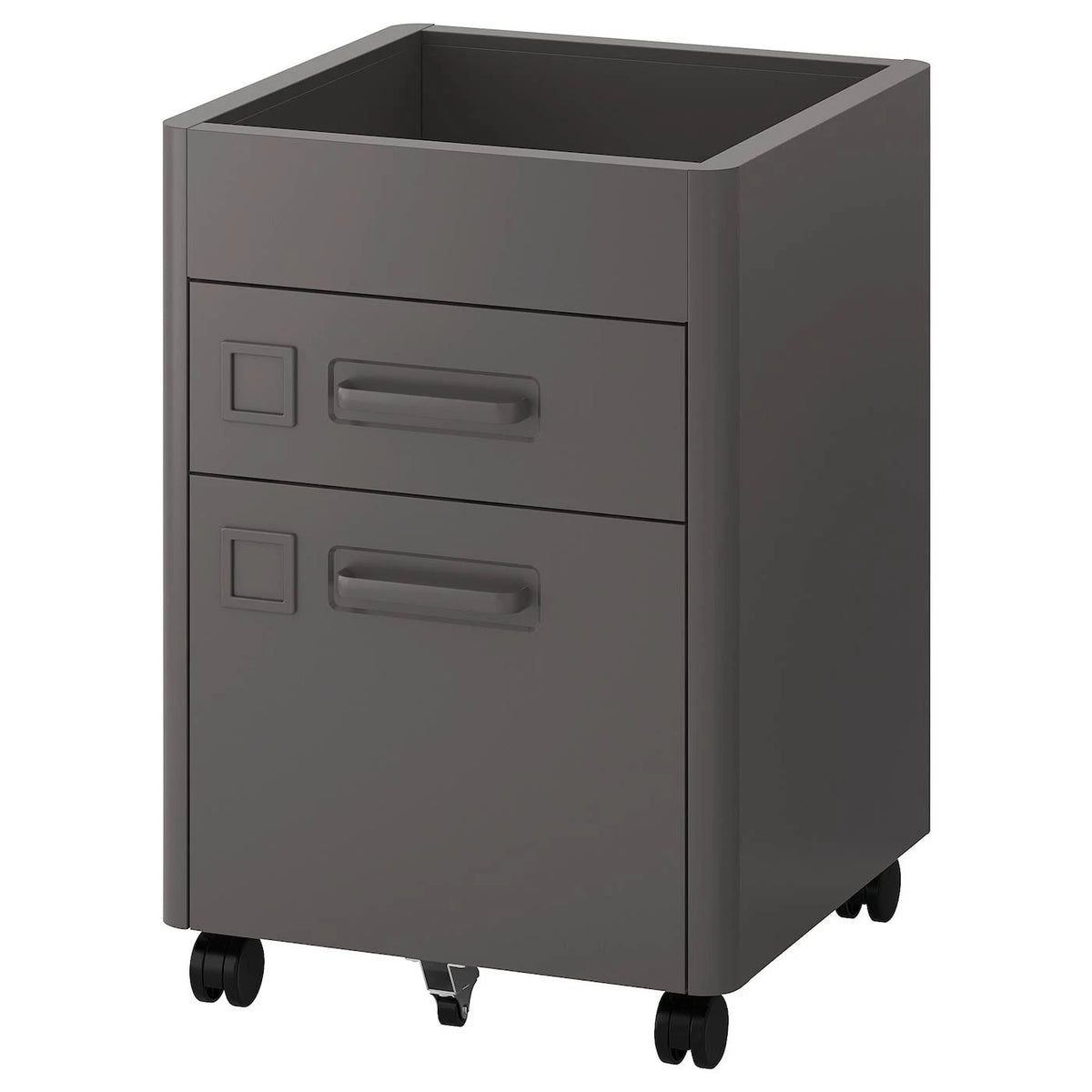 Dark Gray Drawer Unit on Casters X25753