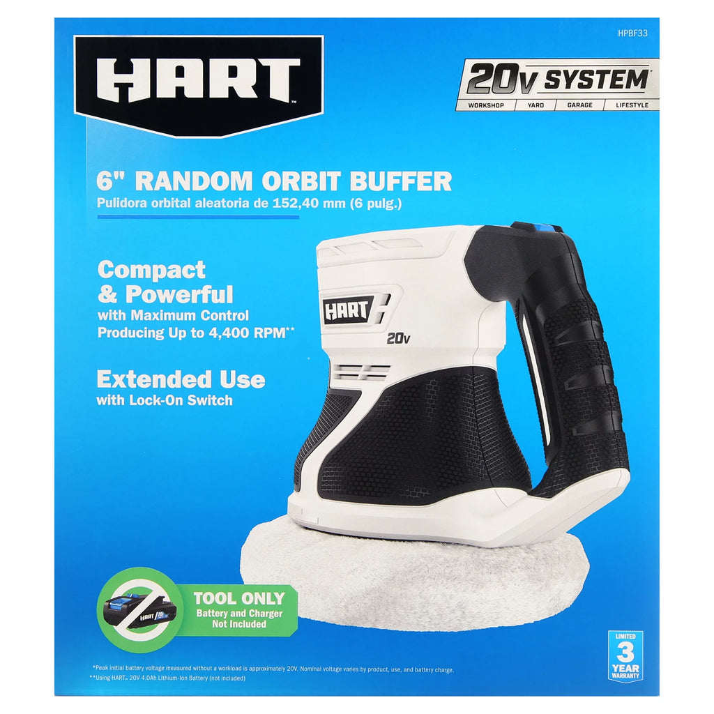 Cordless 6-inch Buffer Polisher U737