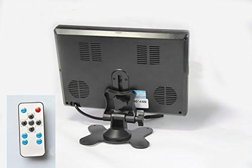 9 inch 16:9 HD 4 Split Quad Color TFT LCD Display Monitor Car Rear View Monitor L596