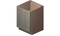 Dove High-Density Fiberboard Base Cabinet U3885