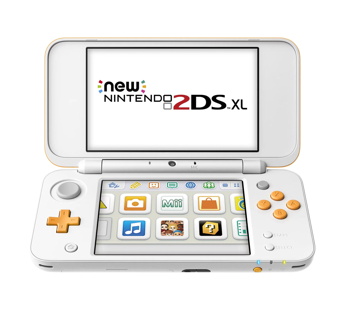 Orange & White 2DS XL System with Mario Kart 7 O5401