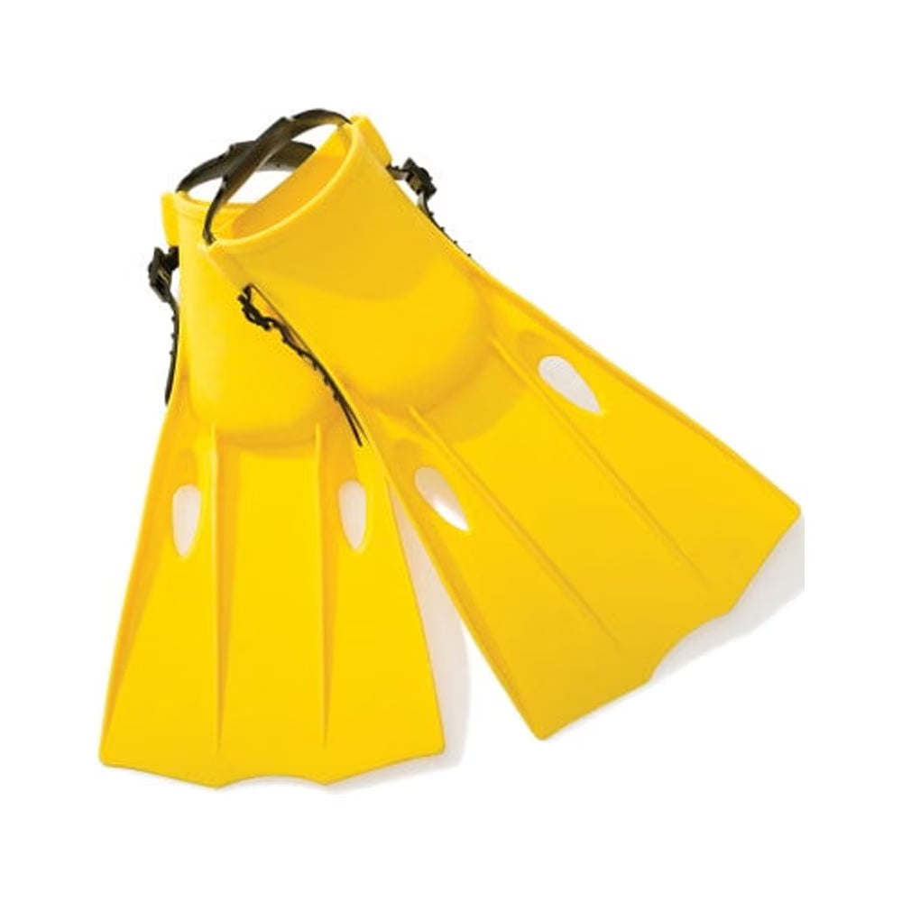 Swim Fins with Adjustable Foot Strap B4746
