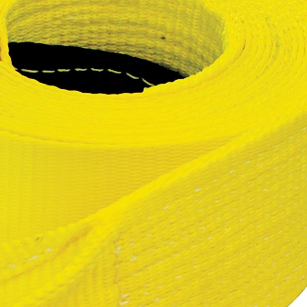 Tow Strap with Reinforced Eyes, 4 Inch x 20 Foot, 2 Pack, 10,000 Pound Towing Capacity H729152