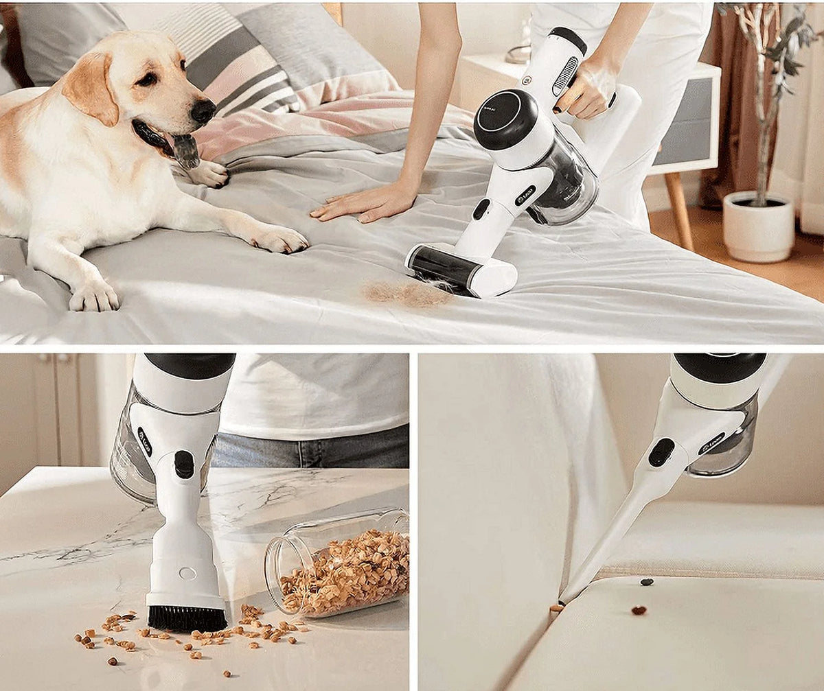 Tineco PURE ONE X Tango Smart Cordless Lightweight Stick Vacuum Cleaner with 2 Full Size Brush Heads for Hard Floors and Carpet V299837