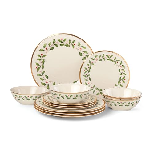 Holiday Luna Nesting Dinnerware Set F5866