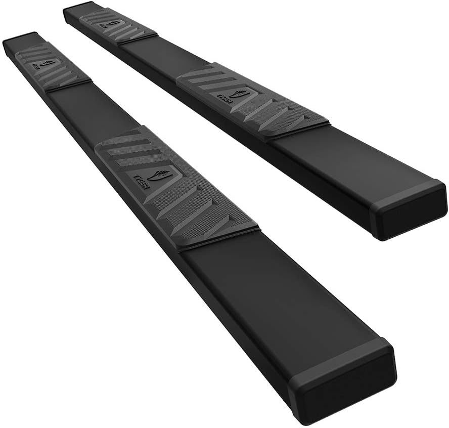 Black Side Step Rails for Tundra Double Cab J880