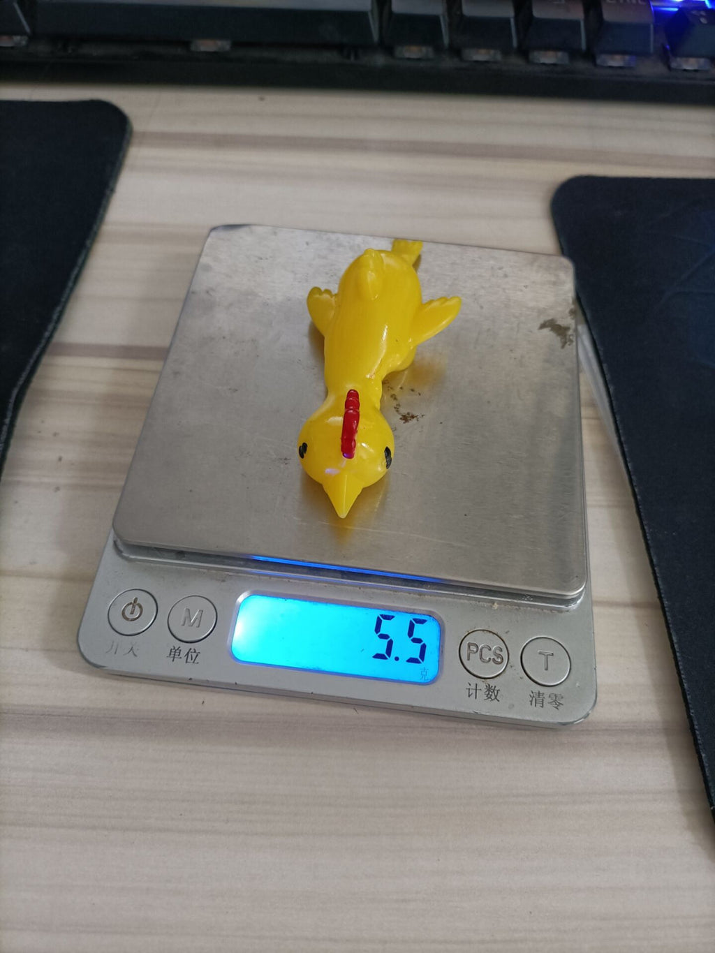 10 Pcs Rubber Chicken Prank Toy M13299