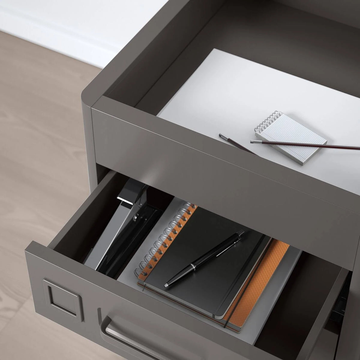 Dark Gray Drawer Unit on Casters X25753