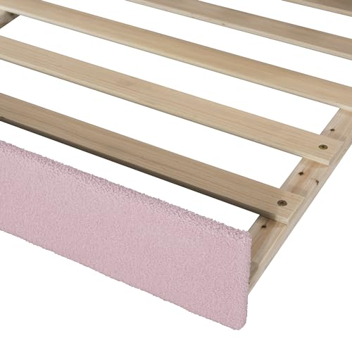Beige Upholstered Daybed with 2 Storage Drawers F87292