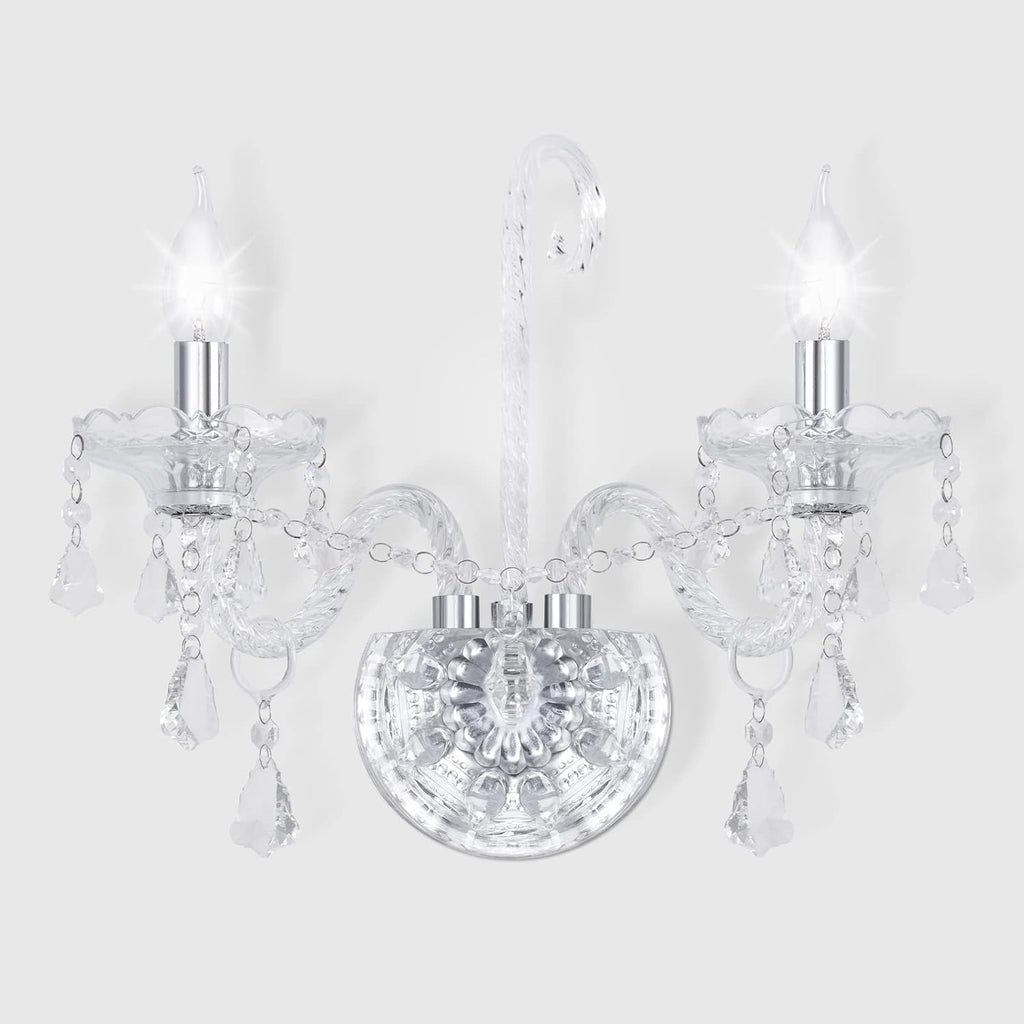 Crystal Candle Wall Sconce G12253