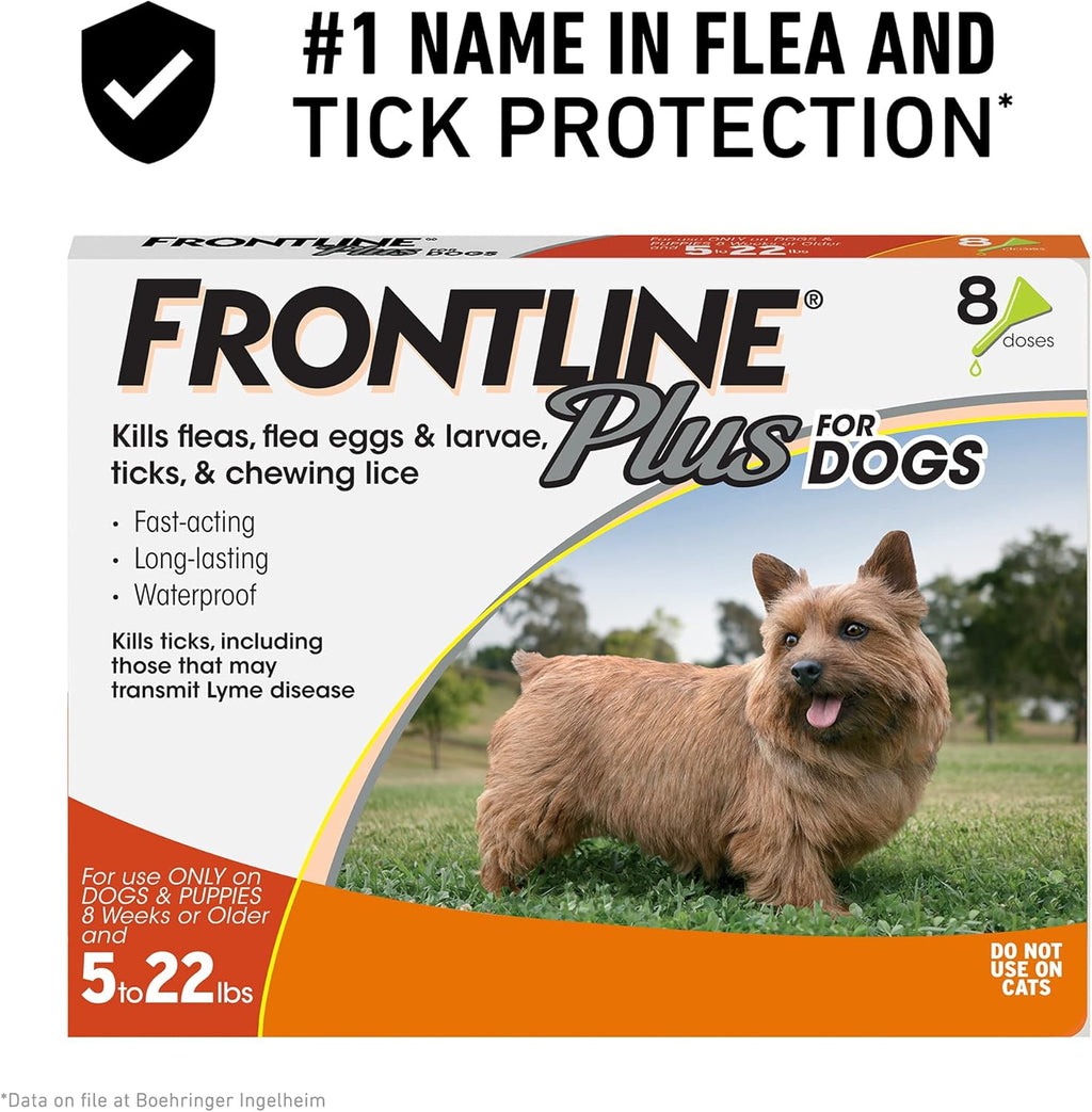 Flea and Tick Treatment for Dogs, 8 Doses K758397
