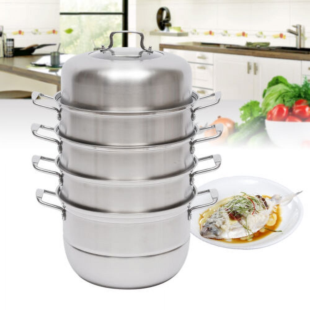 5 Tier Stainless Steel Steamer Cookware H737840