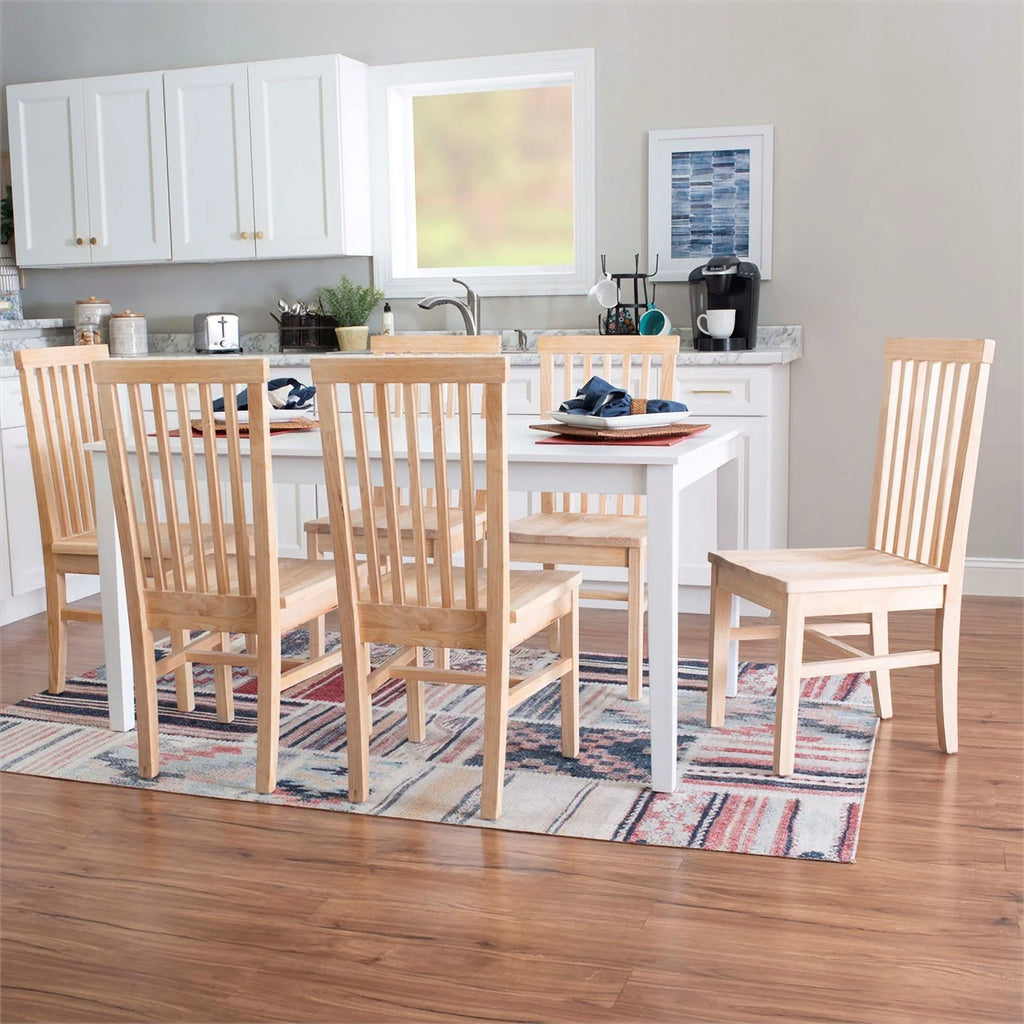 Set of Two Wood Side Dining Chairs T705573