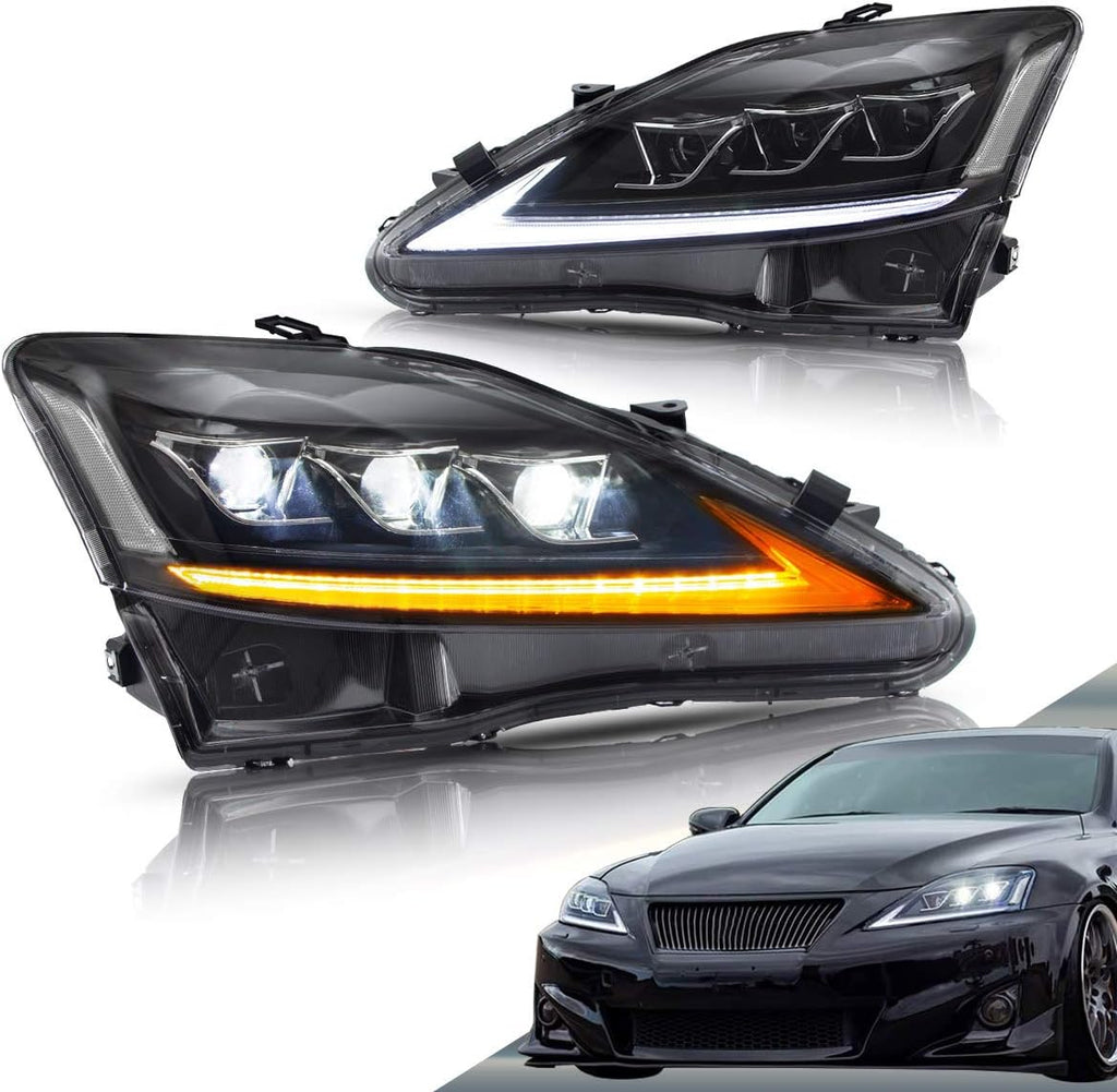 LED Headlights with Sequential Indicator D49687