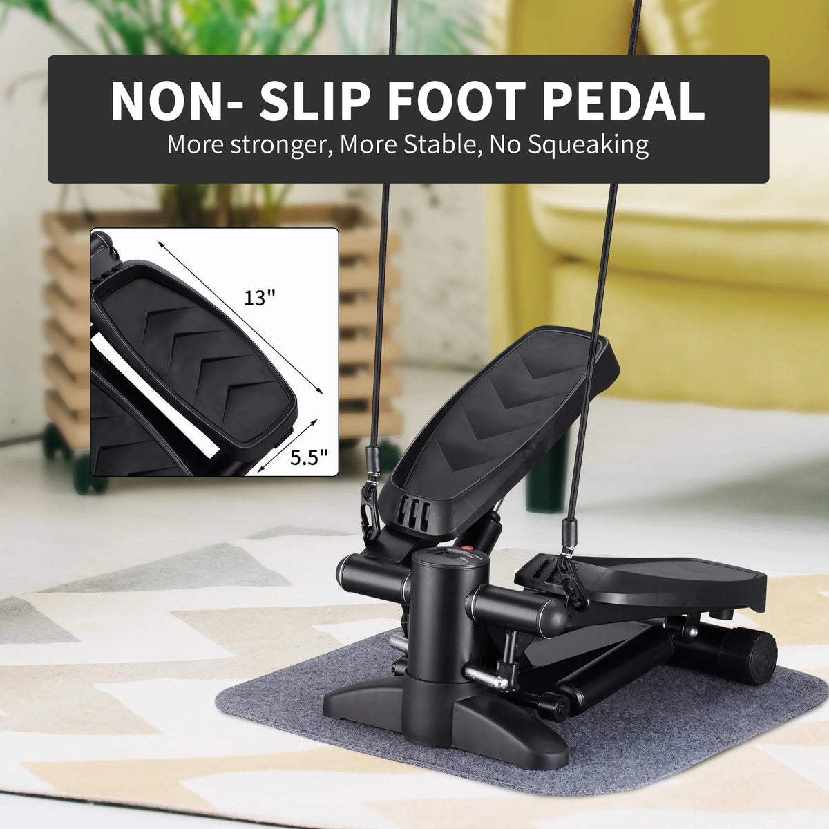 Mini Stepper with Resistance Bands Z988594