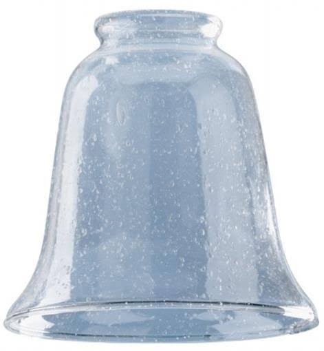 Clear Seeded Bell Lamp Shade - Pack of 6 H135