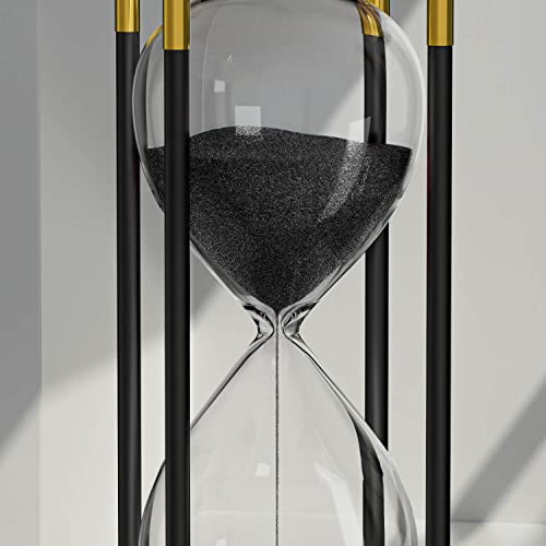Black 60 Minute Wooden Sand Timer K179989