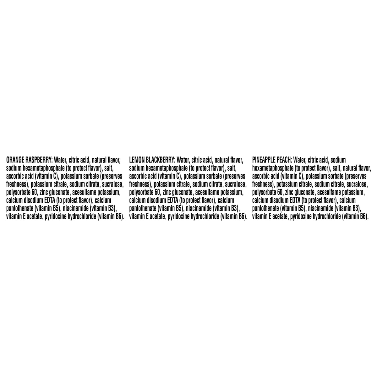 Immune Support Variety Pack, 16.9 fl oz, 18 Count Bottles O849