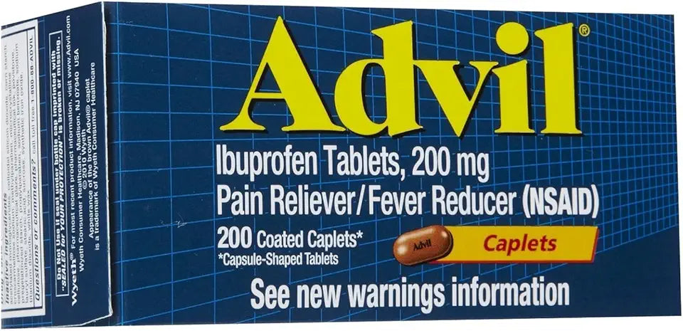200 mg Coated Caplets 200 Caplets Pack of 12 V977375