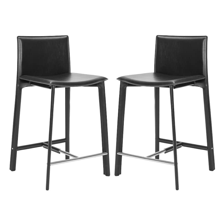 Black Counter Stool - 2 count W68757