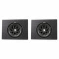 10 inch 300 Watt Subwoofer 2 Pack with Box Enclosure 2 Pack Y31739