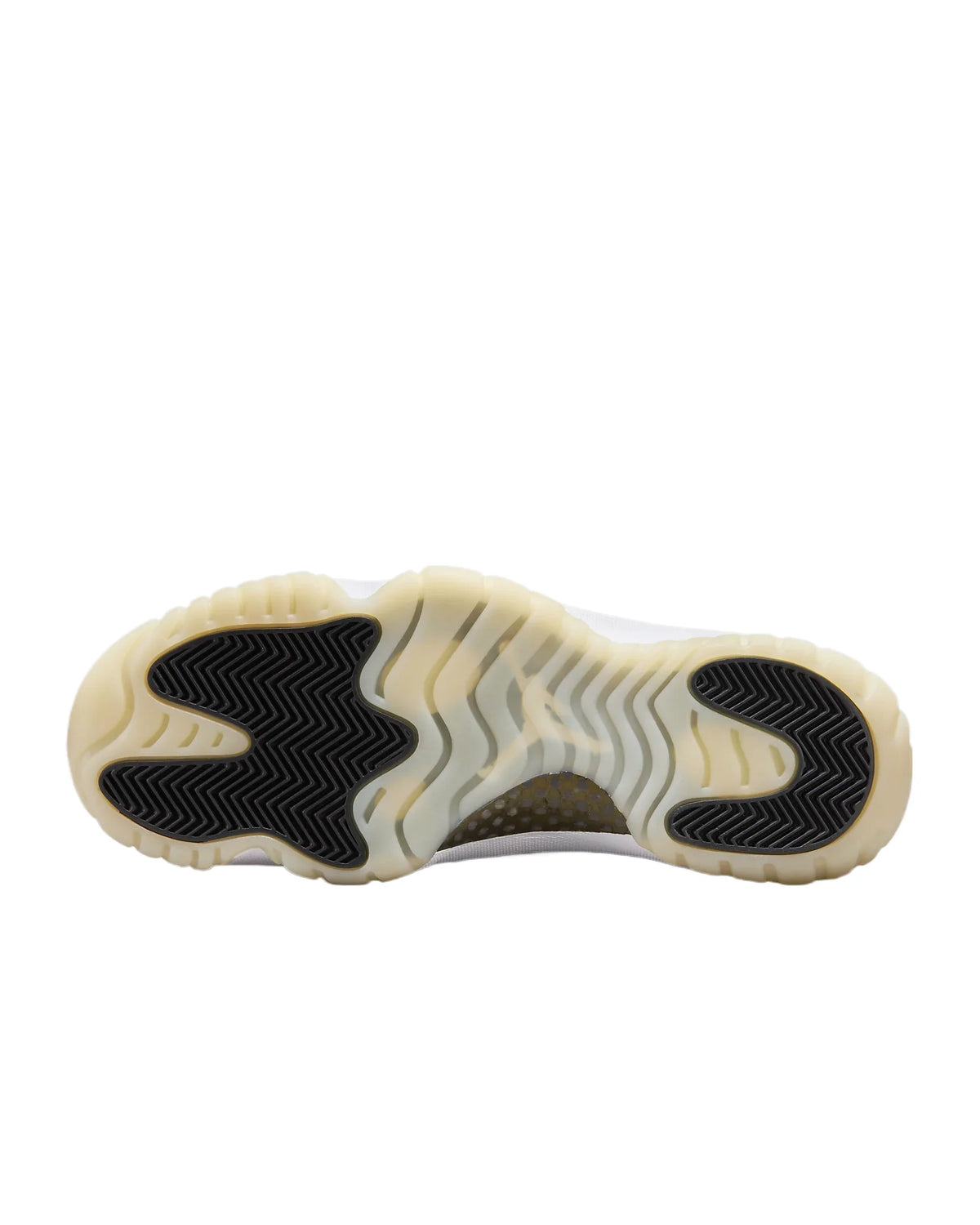 White Metallic Gold-Black Sneaker A67700