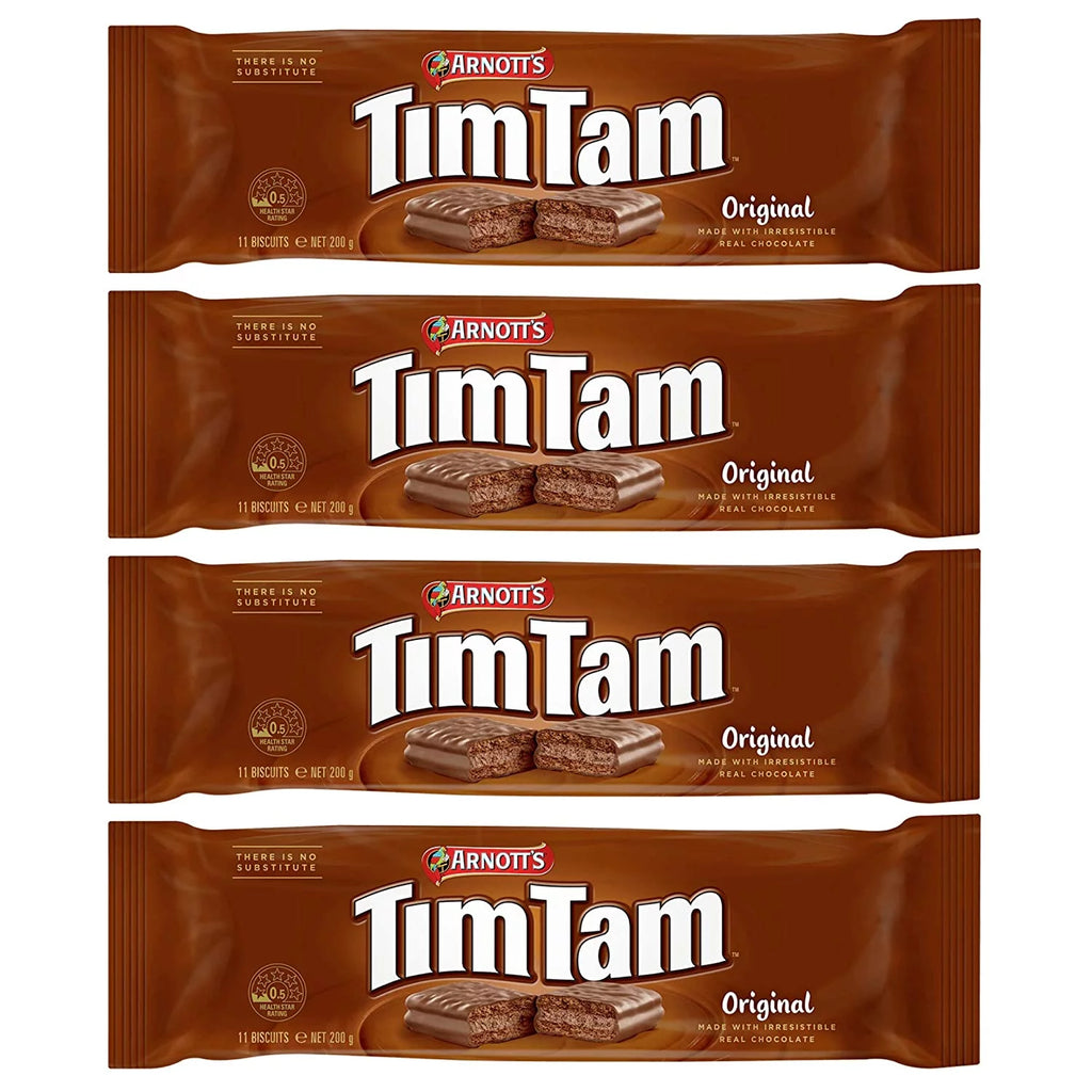 Original Australian Chocolate Biscuits, 7.1 oz. (Pack of 4) K517415