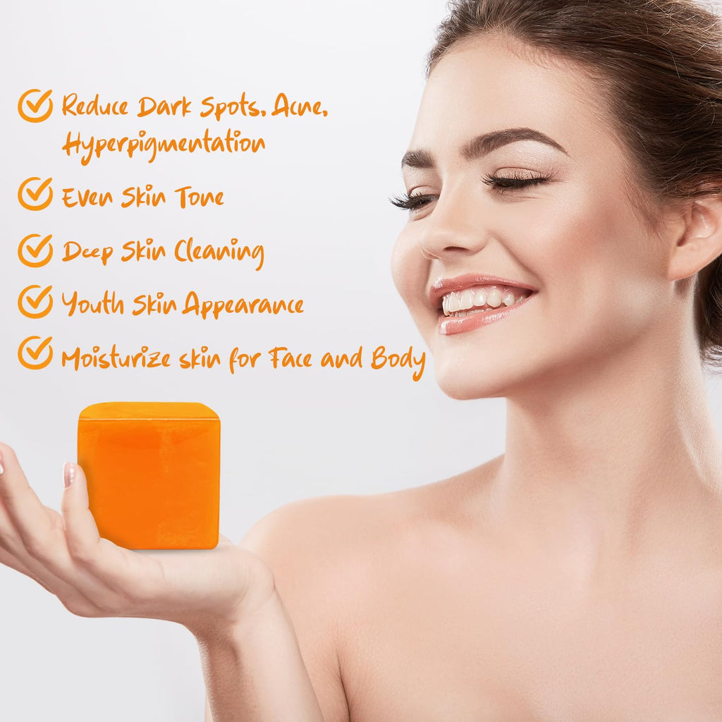 9 OZ 4 Bars Turmeric Soap U6736