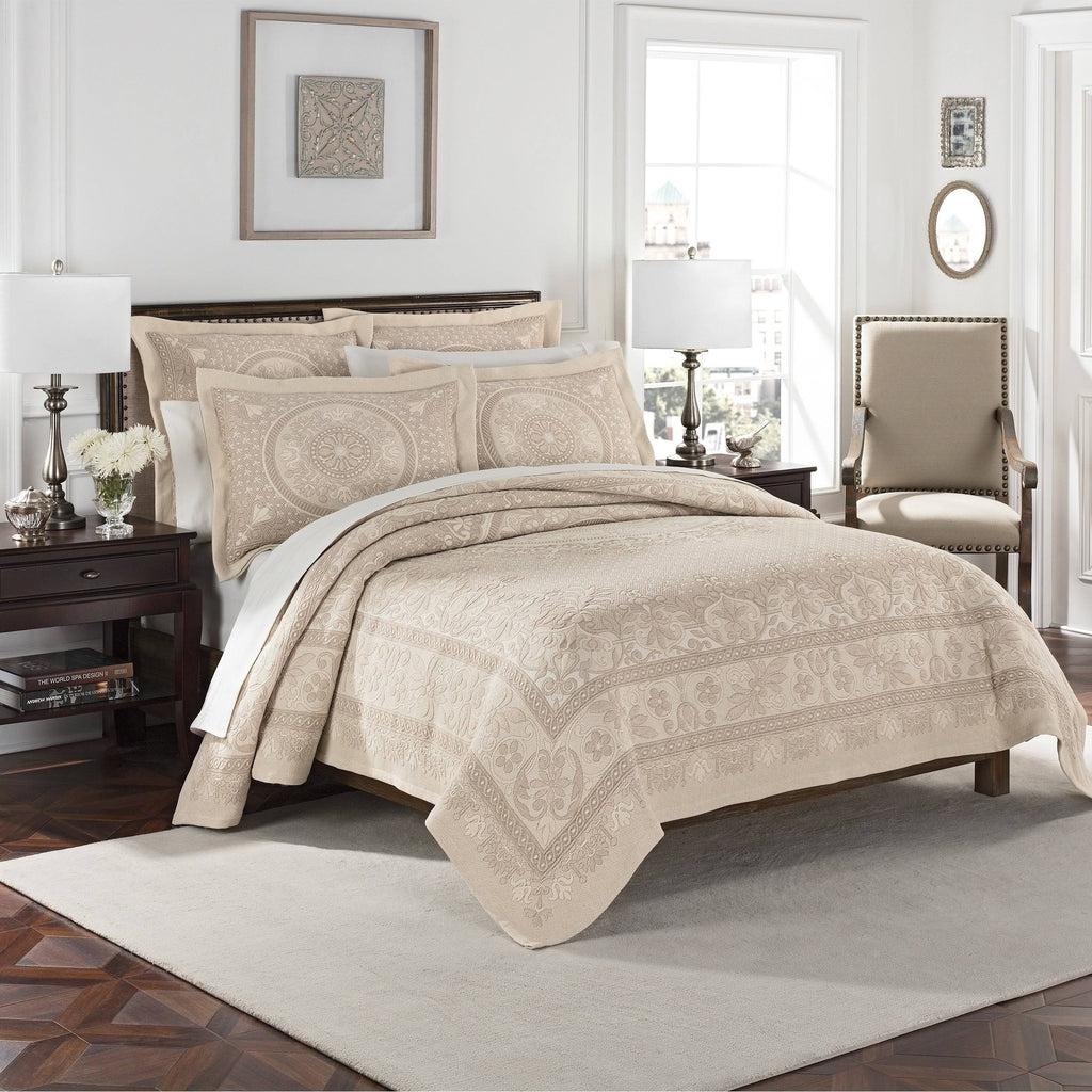 Linen Coverlet Q3191