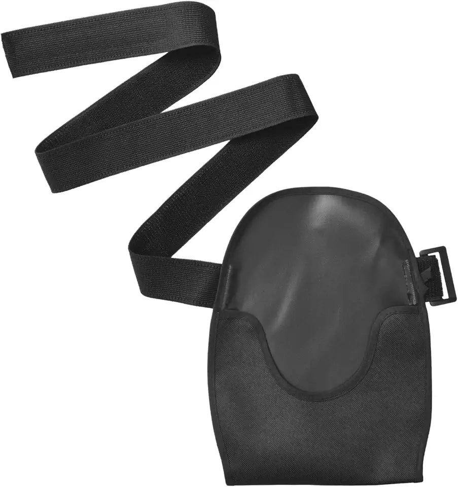 Black Ostomy Bag Cover with Adjustable Belt P7375